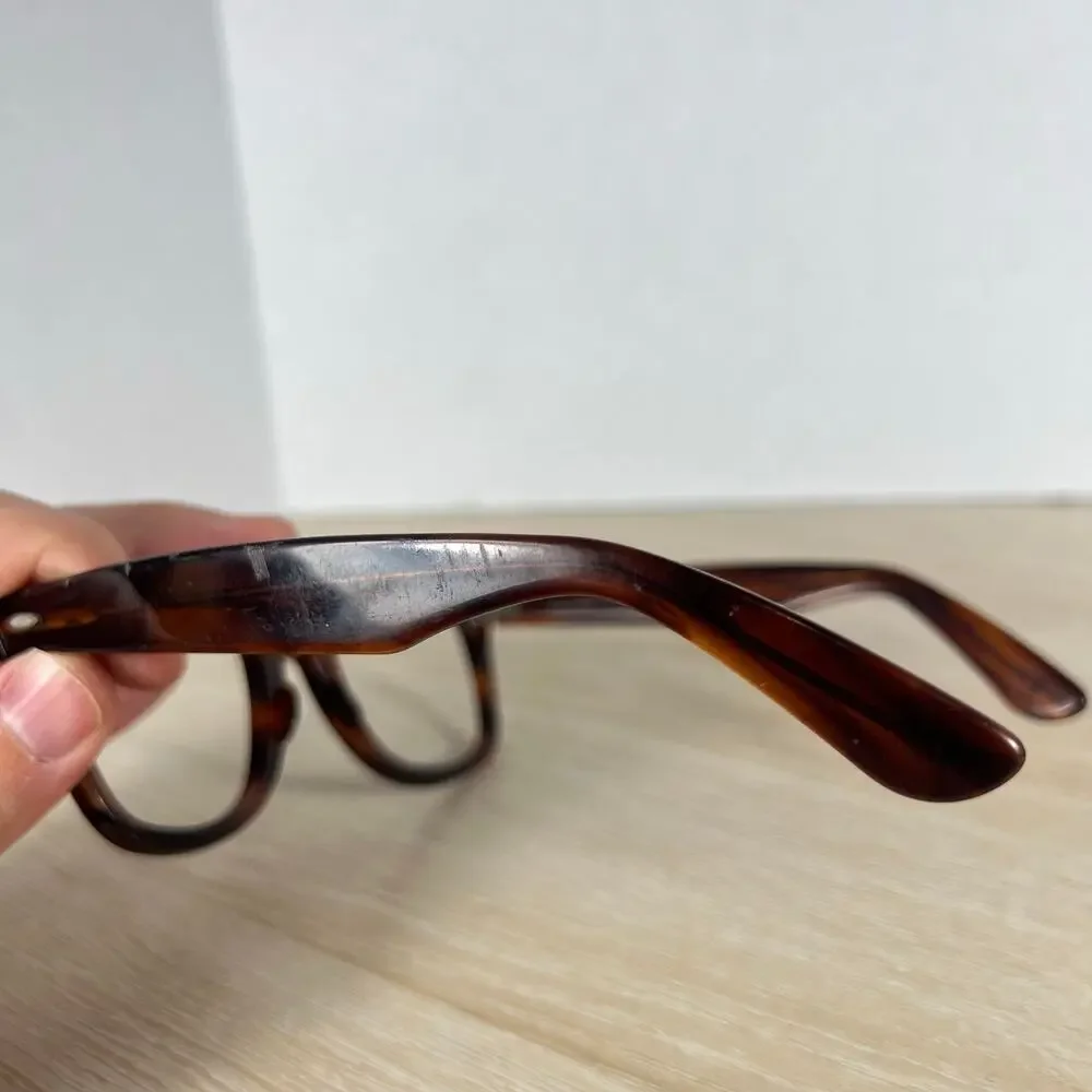 B&L Ray-Ban USA Wayfarer Sunglasses FRAMES ONLY Brown B&L 5024